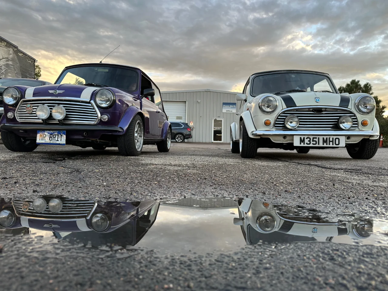 Classic Mini Coopers