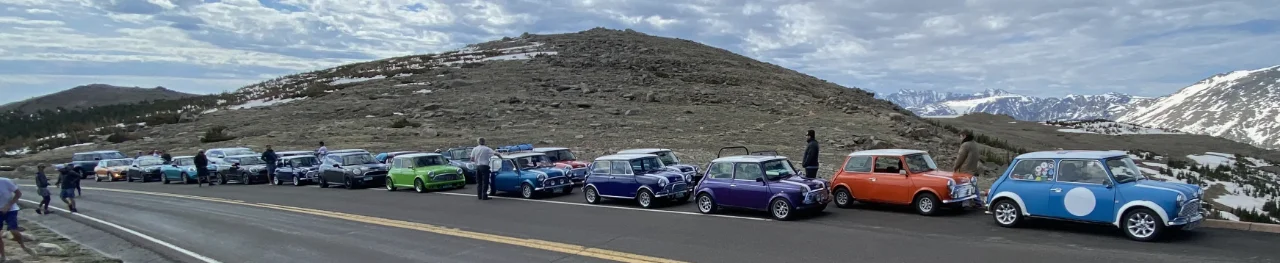 Classic Mini Coopers